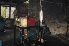 Normal diesel generator use in Okhaldhunge Community Hospital.