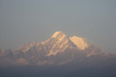 A beautiful Himal seen from Gatlang.