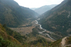 Downstream of Nyadi river, flowing down towards Besisahar.